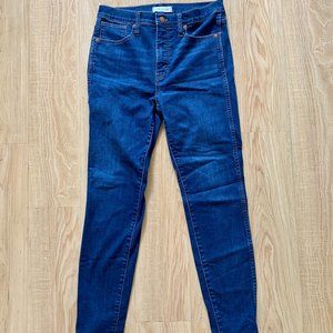 MADEWELL 10' High Rise Skinny Jean Size 29